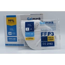 Mascarilla FFP3 NR - Galmask - Mascarillas